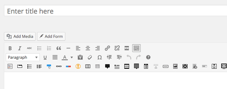 add form to post or page