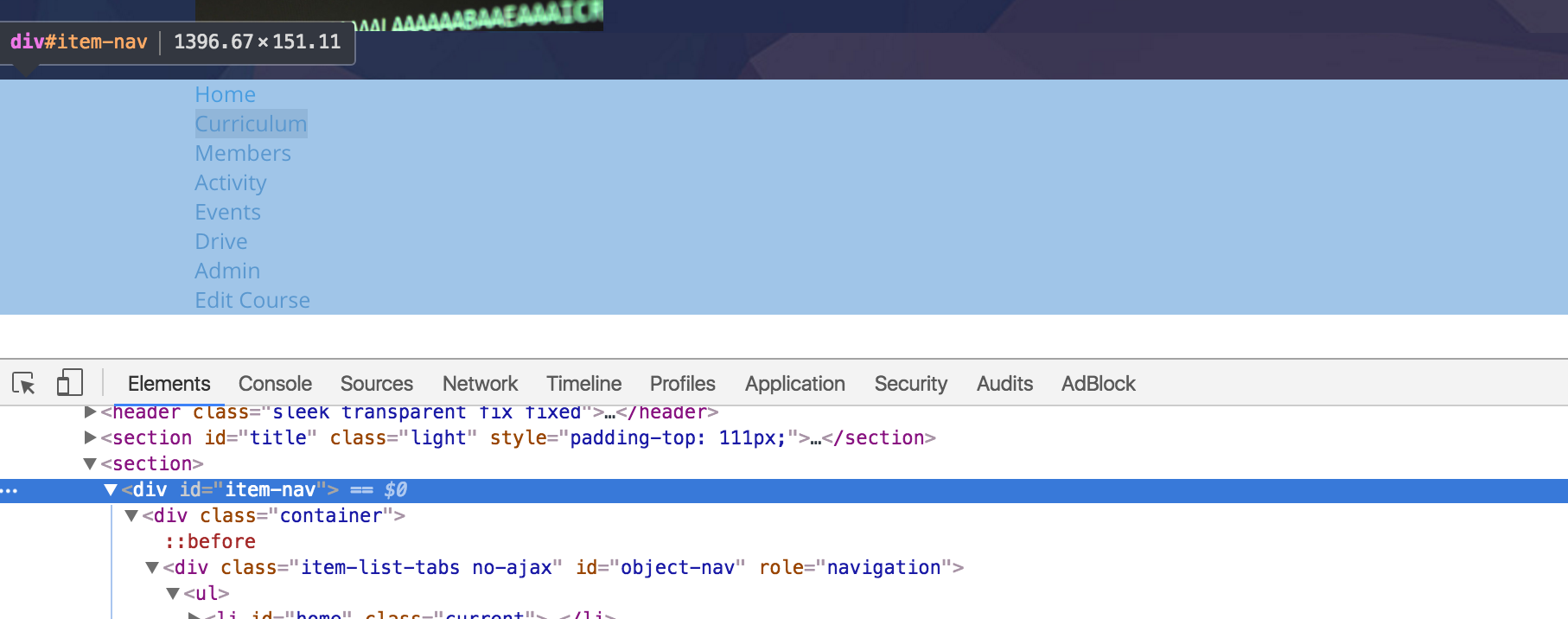 Broken Navigation