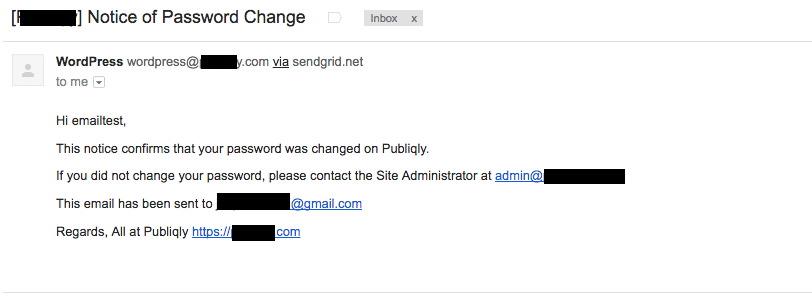 Email send succesfully