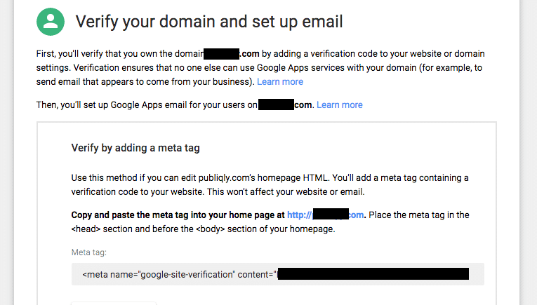 Gmail Verification