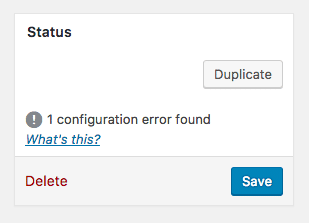 configuration-error-found