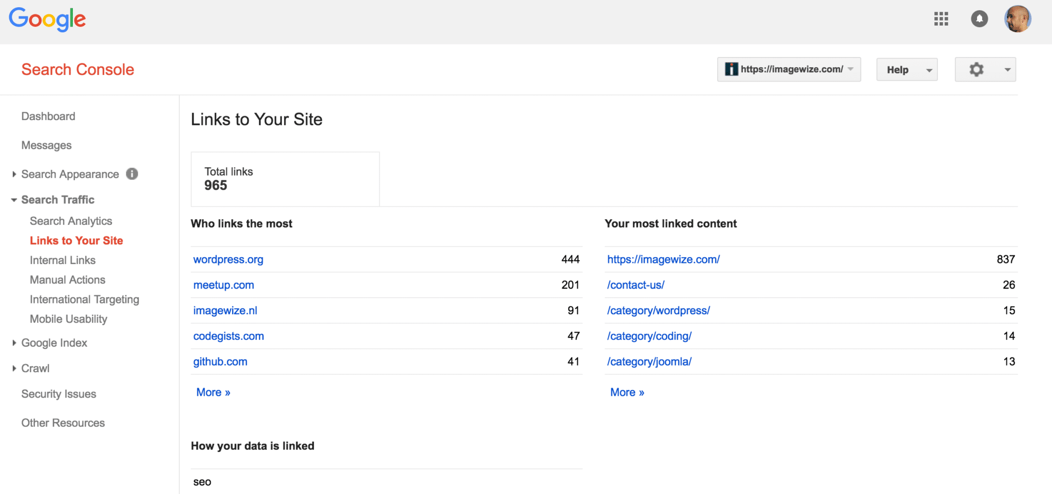 Links to your site