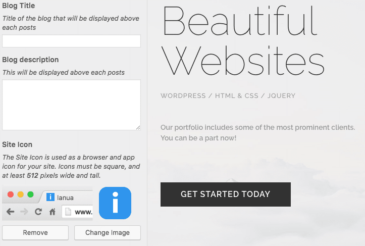 Site Identity