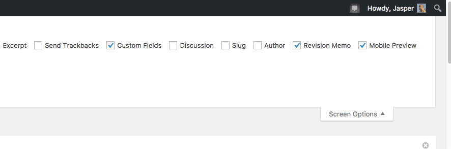 Custom Fields Active