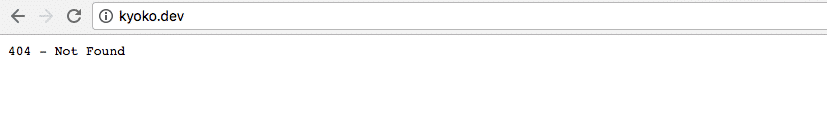 Laravel Valet 404