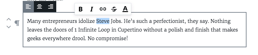 editing paragraphs