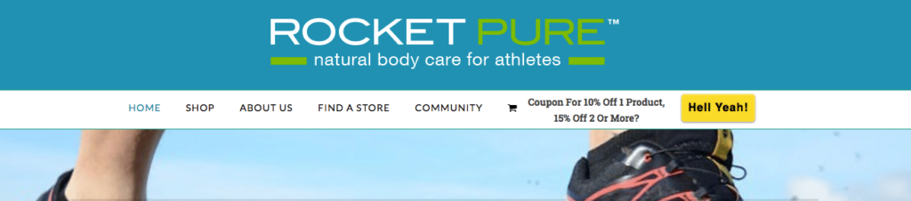 menu with leadpages form text and button