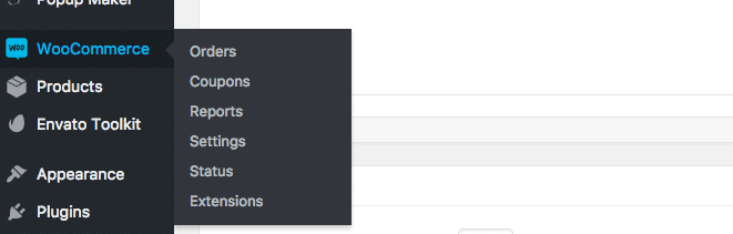 Woocommerce Coupons in Menu