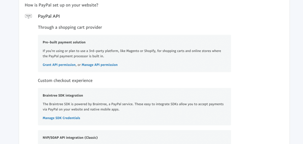 PayPal API