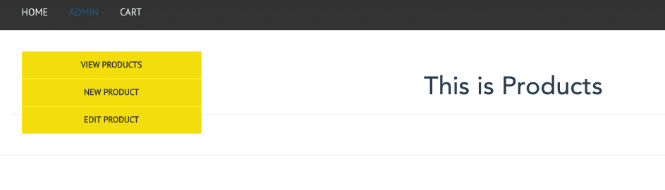 Vue Shop Admin with Sidebar