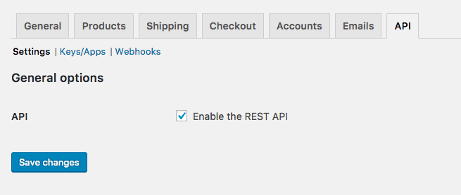WooCommerce REST API