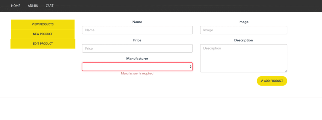 Vue Product Forms