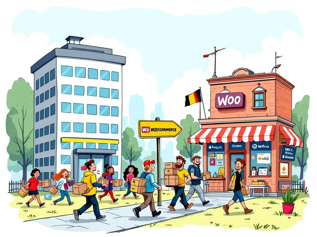 Shopify to WooCommerce in Belgium